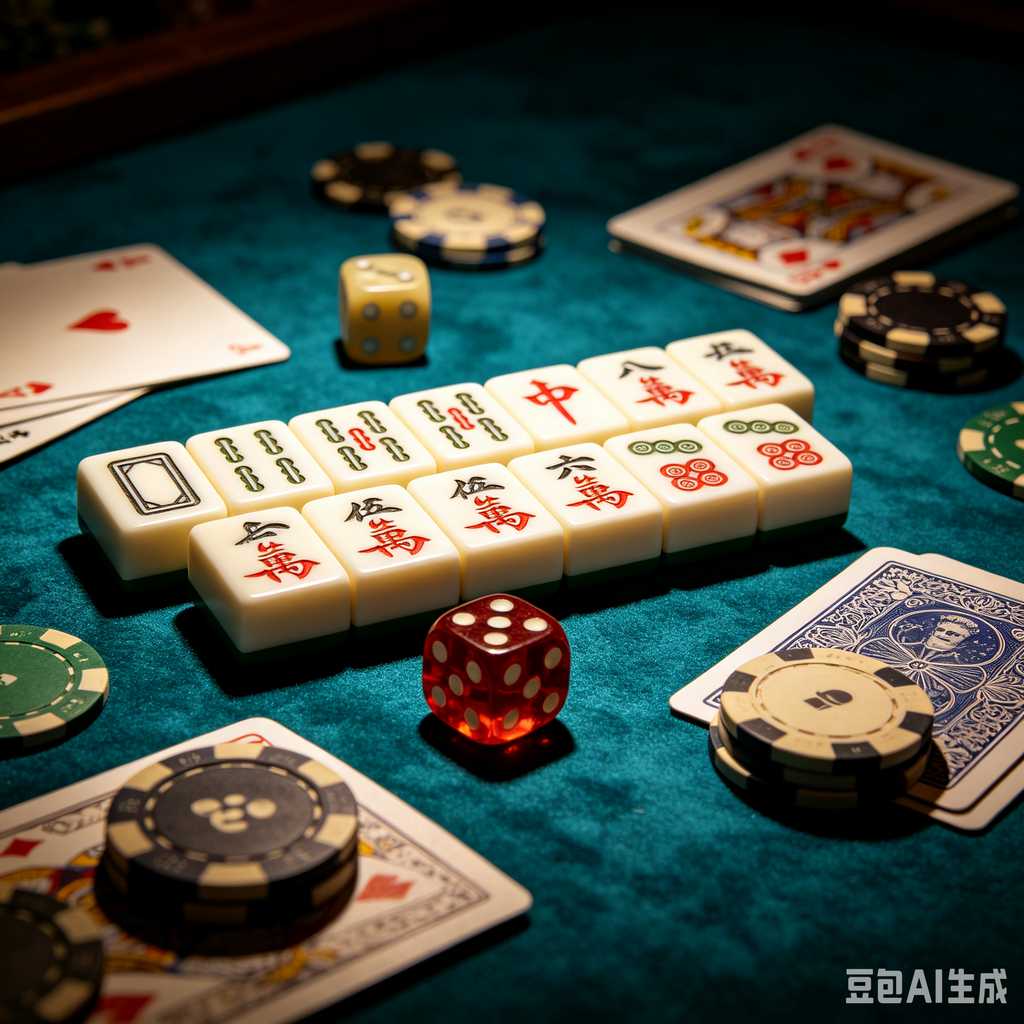 mahjong set for family game night