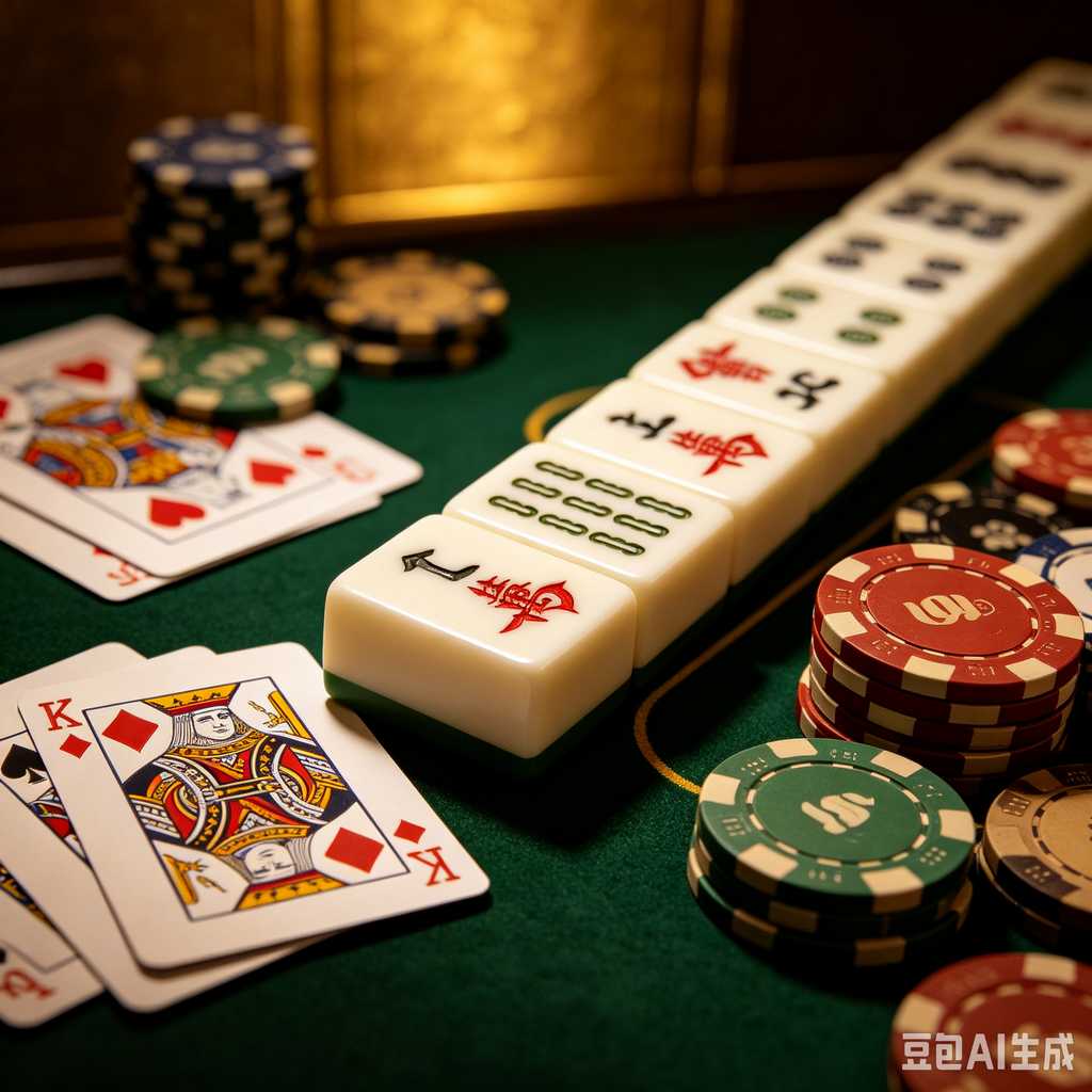 stable print mahjong set