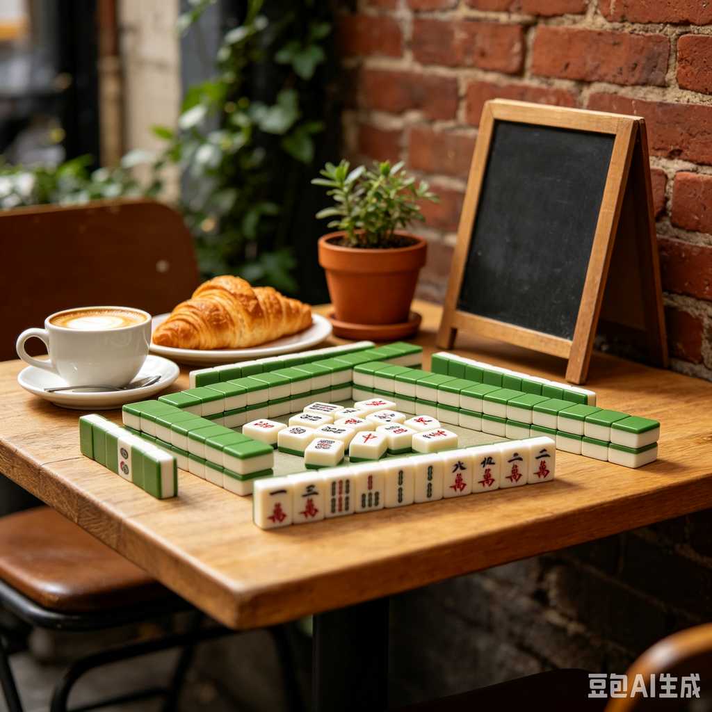simple style mahjong set