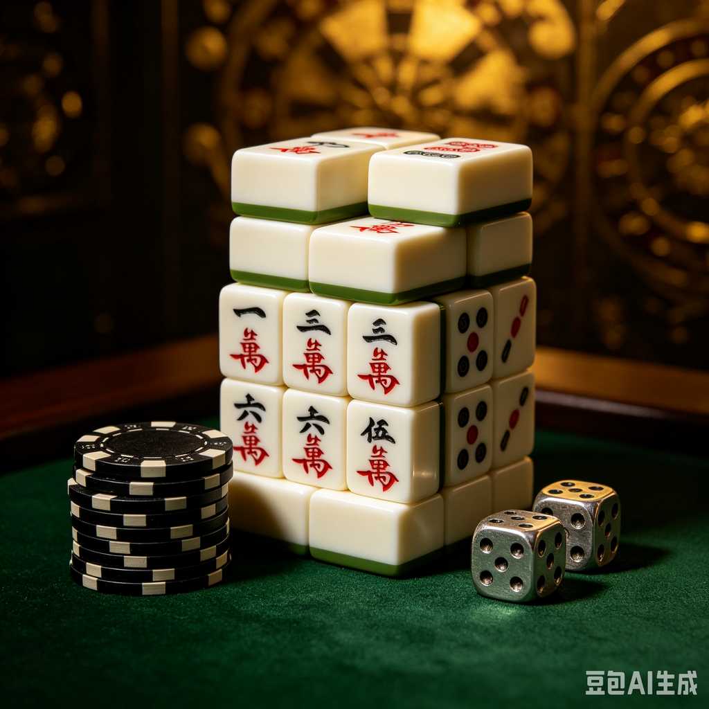 hotel room mahjong set